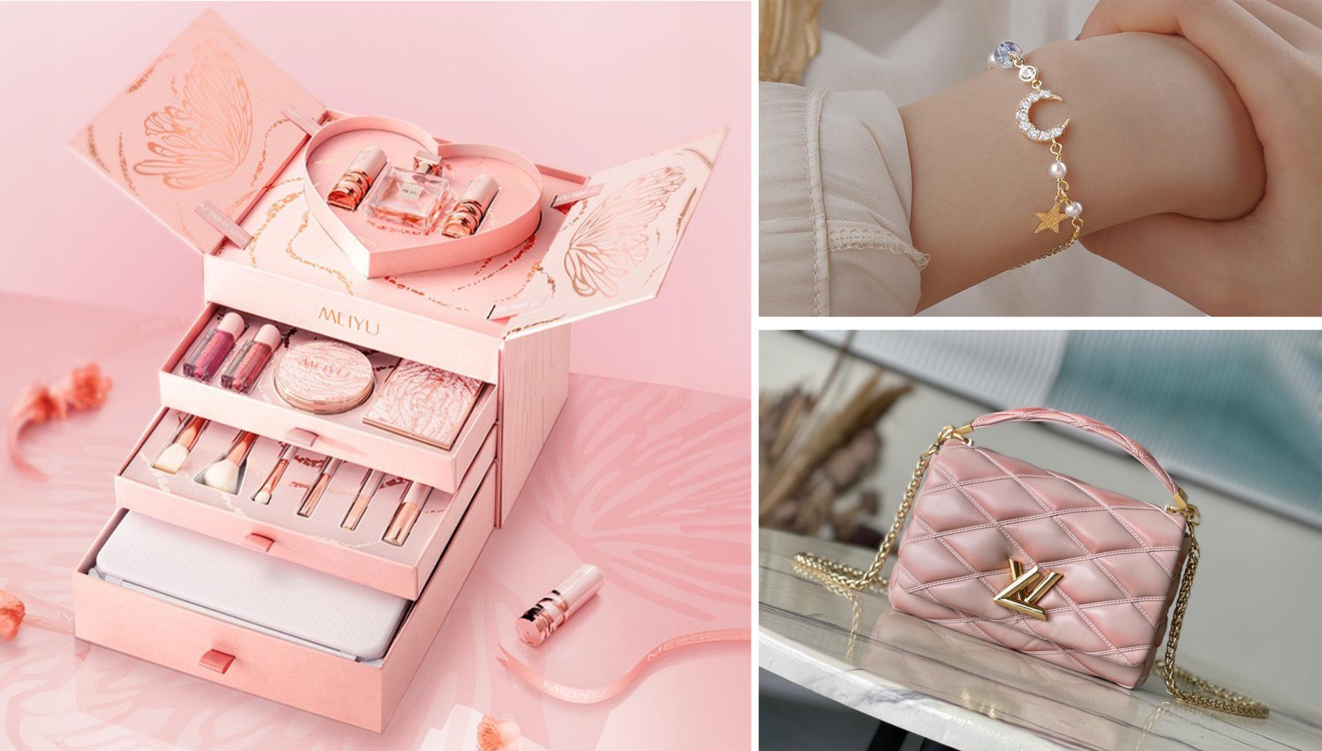 Tặng trang sức, mỹ phẩm và phụ kiện thời trang